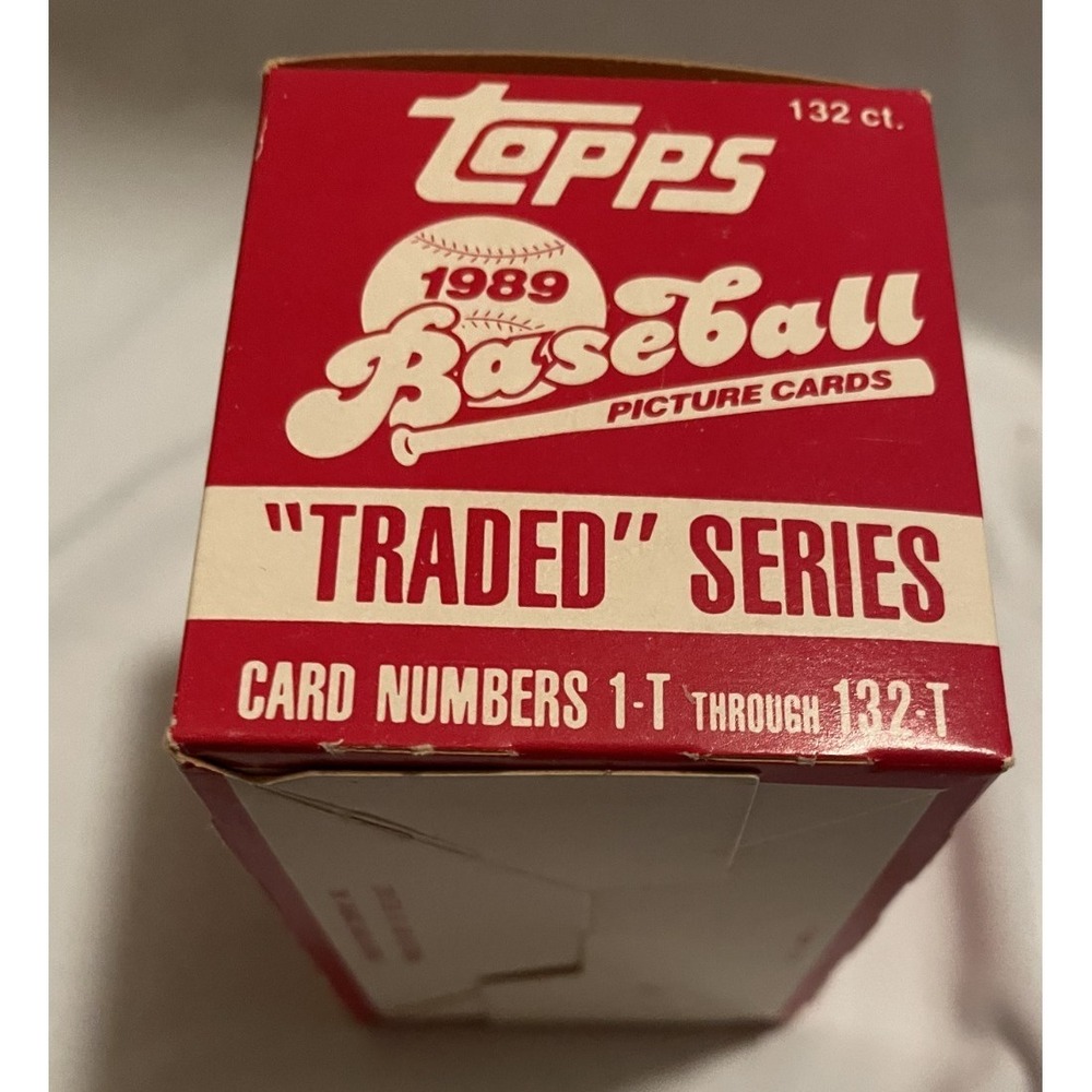 1989 Topps Baseball Traded Series Complete Set - 132 cards NEW - Picture 5 of 6